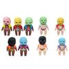 Babies Stress Relief Toy with Face Guard Coat Underwear Soft Stretchy Anxiety Relieving Baby Squeeze Toy Hand Relaxation Stress Ball Fidget Toy