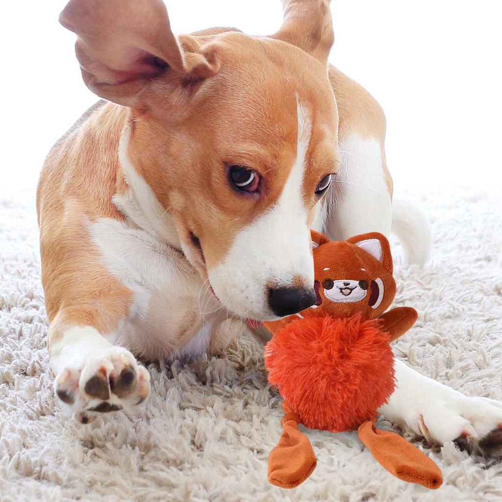 Indestructible Dog Toys, Interactive Dogs Toy Chew Toy, Indestructible Squeaky Dog Toys, Soft Plush Animal Playthings For Playing Trainin