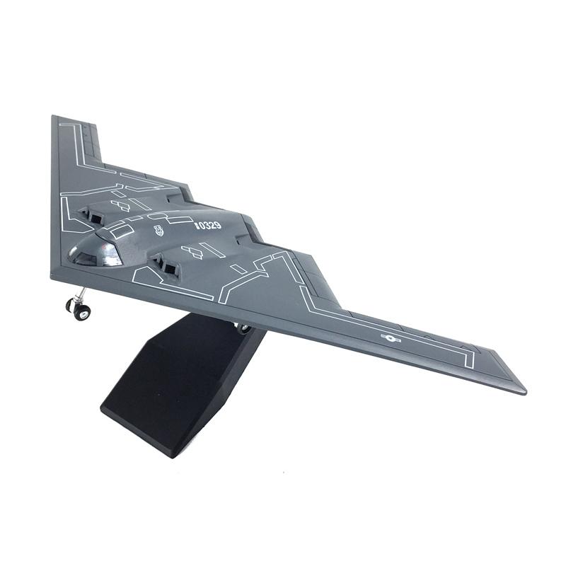 Maßstab 1/200 B2 Usaf B-2A Bomber Flugzeug Flugzeug Modell Replika Spielzeug zur Ausstellung Sammlung Weihnachtsgeschenke
