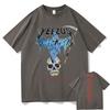 God Wants You Kanye West Streetwear Skull Reaper Graphic Print Tshirt Men Women Hip Hop Fashion Tshirts Mens Cotton T Shirt