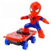 Stunt Electric Scooter Robot Skateboard Toy with Music Cartoon Balance Bike Toy