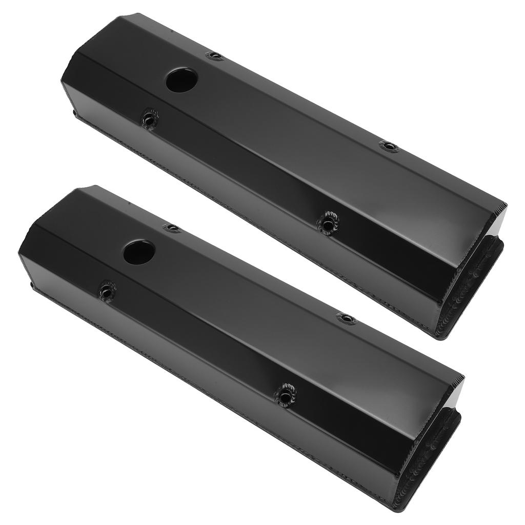 Tall Valve Covers with 1 4in Vent Hole Bolts Gaskets Replacement for Chevrolet 283 302 305 327 350 383 400 SBC 1958‑1986