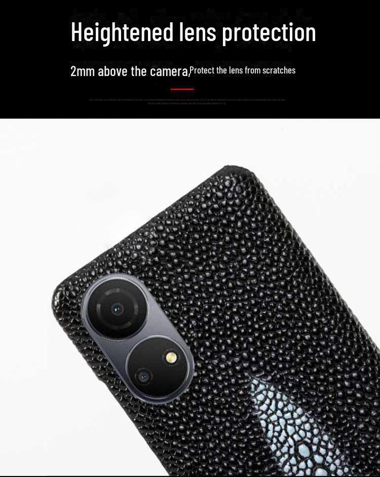 Чехол Honor Play 40 Half-Cover из натуральной кожи для Play 30Plus, 20Pro