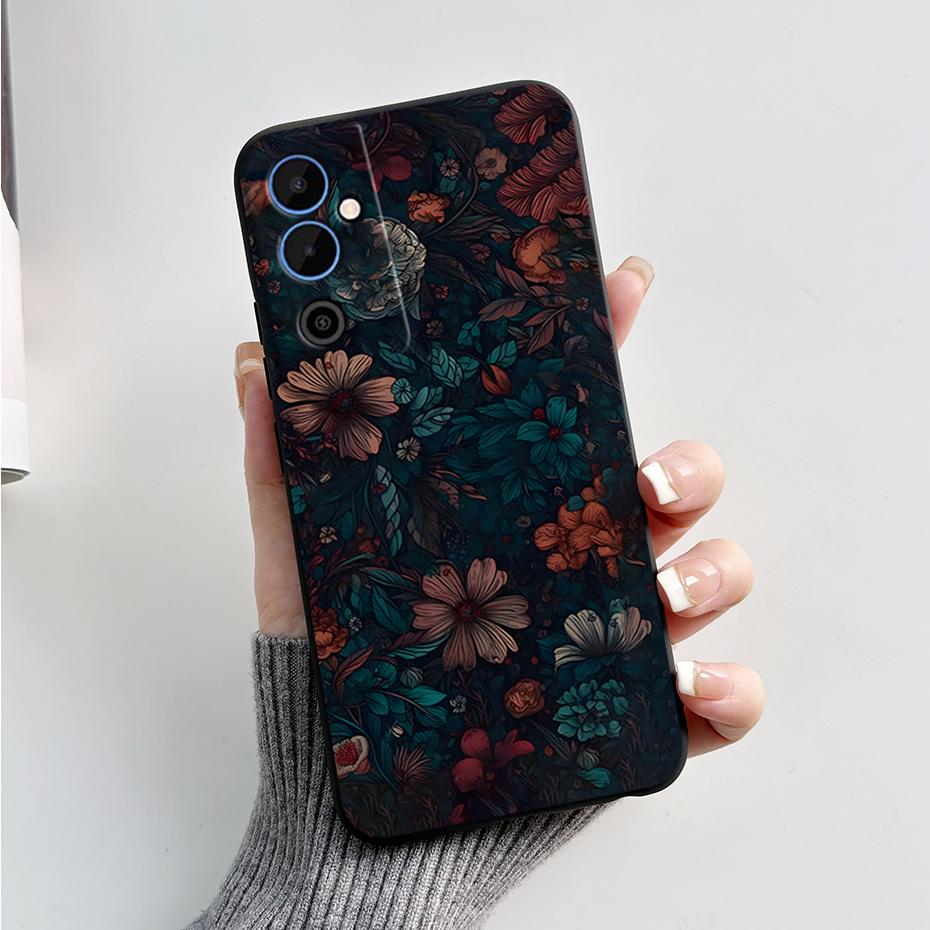 For Tecno Pova Neo 2 Case Pova Neo2 LG6n Cover Black TPU Soft Silicone Phone Case For Tecno Pova Neo 2 Coque Protective Fundas