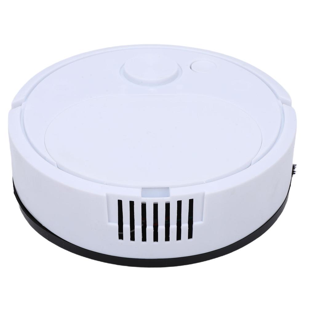 Robot Aspirapolvere Mini Automatico con Rilevamento Ostacoli Ricarica USB 3 in 1 Robot Spazzante Intelligente per Pavimenti in Legno Tappeti