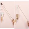 Fun Cats Playtime Swords Hemp Feathers Mouse Durable Cottons Hemp Sticks