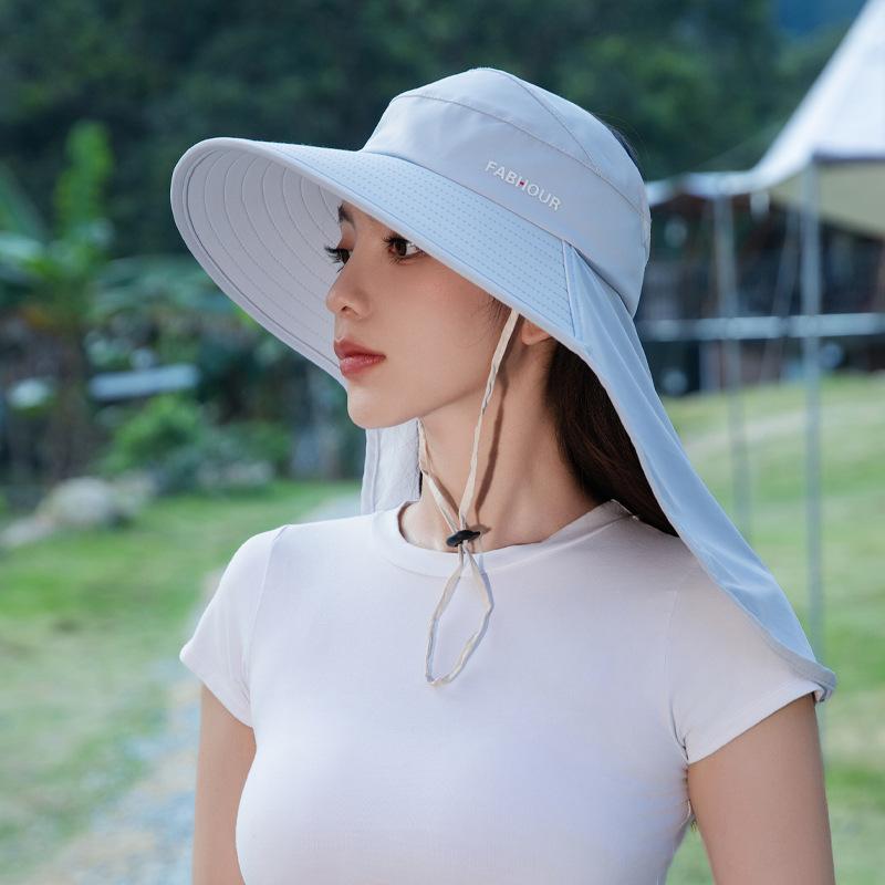 

Новая шляпа для сбора чая женская уличная шляпа с открытым верхом защита от солнца шляпа от солнца летняя шляпа от солнца шаль-шляпа для защиты шеи тренд One Size