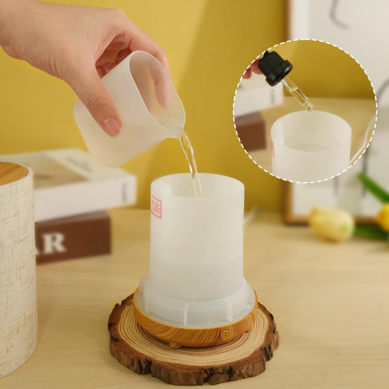 USB Wood Grain Ultrasonic Aroma Diffuser & Humidifier