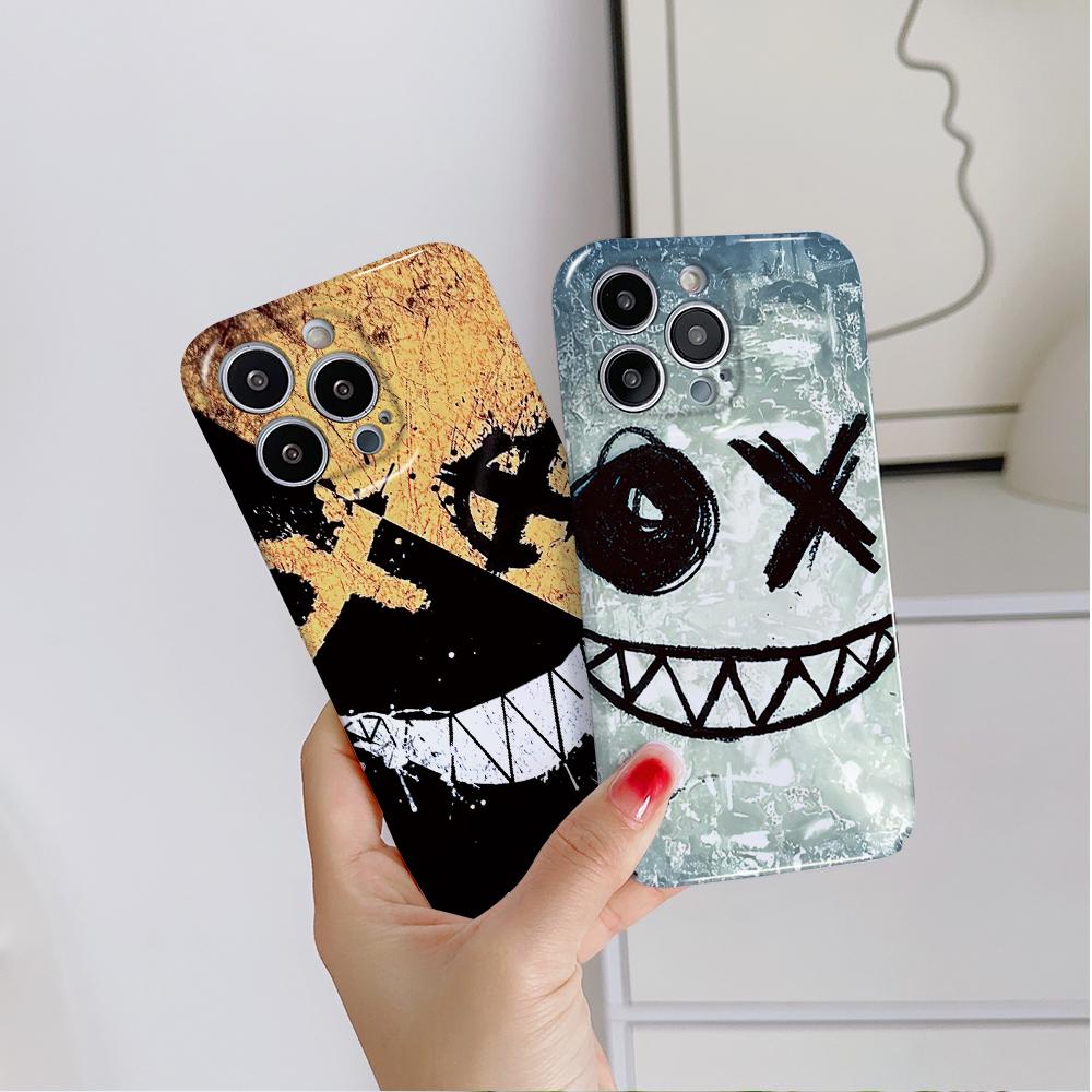 All-inclusive Film Phone Case Cartoon Fashion Design Hard Shell Full Cover Camera Protection Case for Samsung Xiaomi Poco Redmi Infinix Tecno
