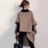 Japanese-Style Irregular Wool Coat for Women - 2025 Early Spring Design