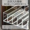 Akaaka Cosmetic Storage Acrylic Makeup Storage Cosmetic Storage Clear Case with 7 Compartments Stand, Case, Box,