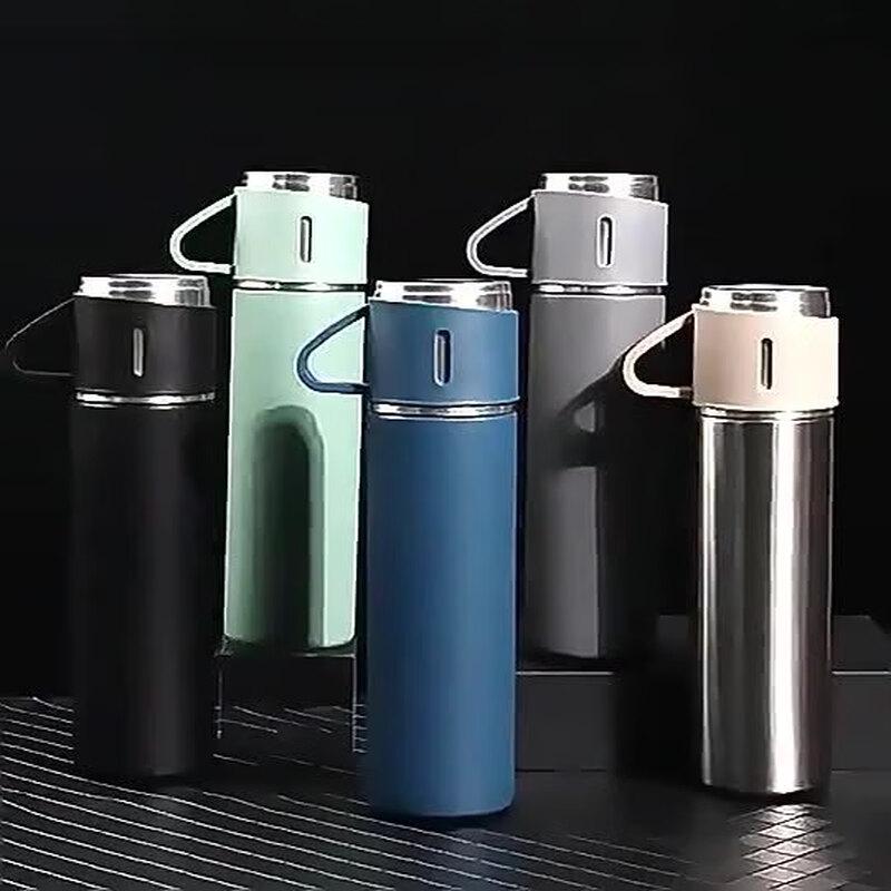 Shengye Insulated Mug Gift Set with 3 Lids