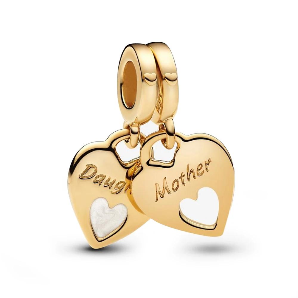 Splendido Ciondolo a Forma di Cappello di Laurea Stella Margherita Albero Genealogico Yin & Yang in Oro 14K Adatto per Bracciali di Marca Gioielli in Rame