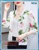 2026 Summer Women's Chiffon Long Sleeve Cardigan: Elegant Printed Design for Middle-aged & Elderly