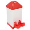 Chicken Waterer Plastic Time Labor Saving Clean Continuous Water Supply Chicken Water Dispenser for