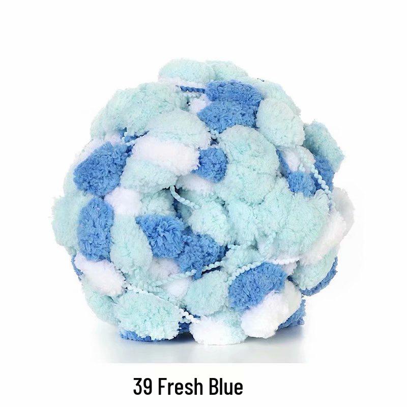 Bean Bean Hand-Knitted Thick Yarn Ball for DIY Projects: Large Ball for Carpets, Cushions, and Woven Blankets