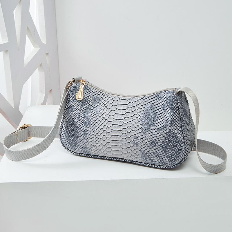 New western style mobile phone bag snake pattern shoulder bag