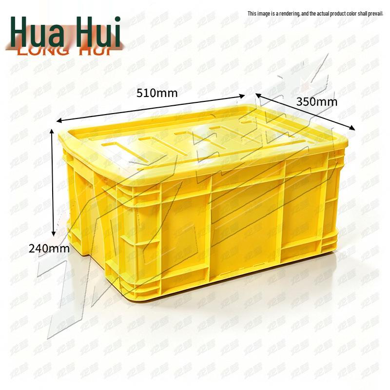 Longhui Plastic Storage Crate with Lid