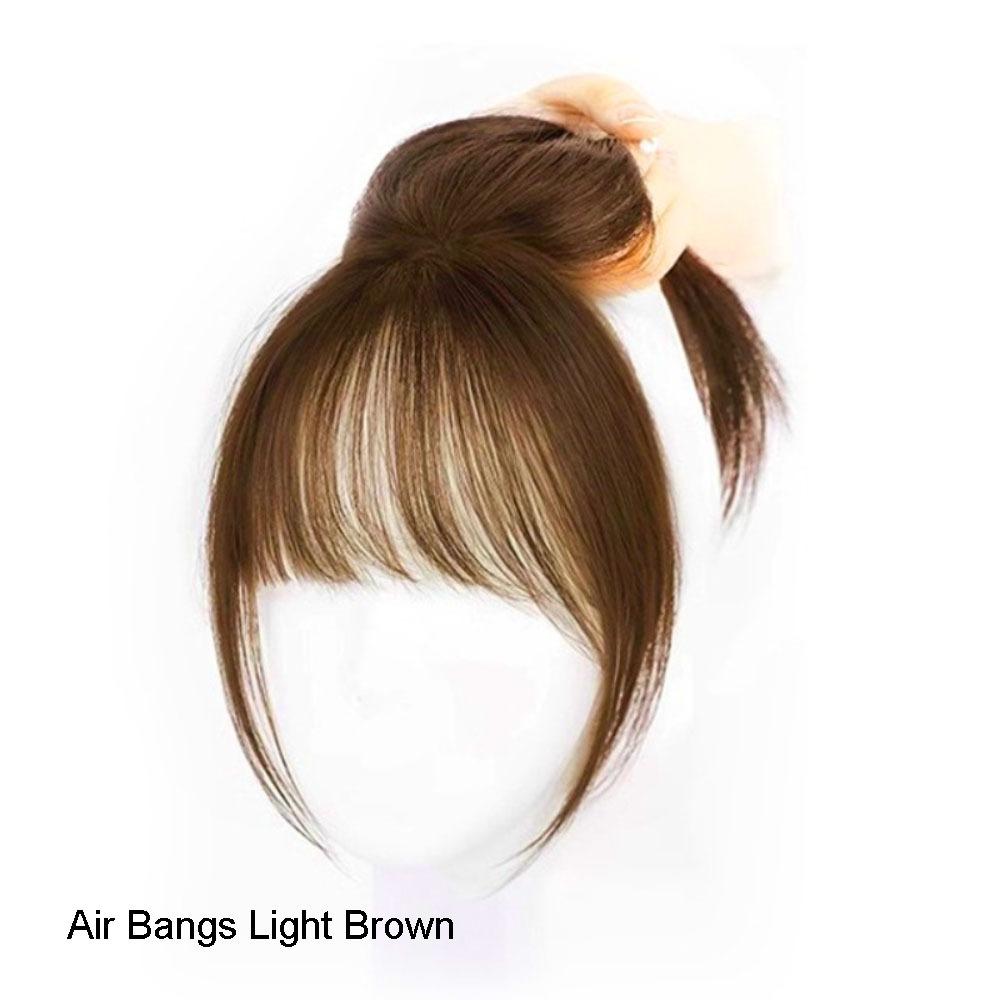 Middle Part Synthetic Hair Bangs Hair Extensions Fringe Hair Pieces Increase Hair Volume