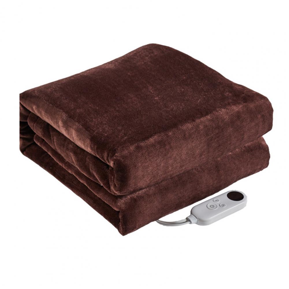 Winter Heated Blanket Sleep Covering Flannel Electric Blanket Thicker Heater Double Body Warmer Quilt Couch Blanket US Plug
