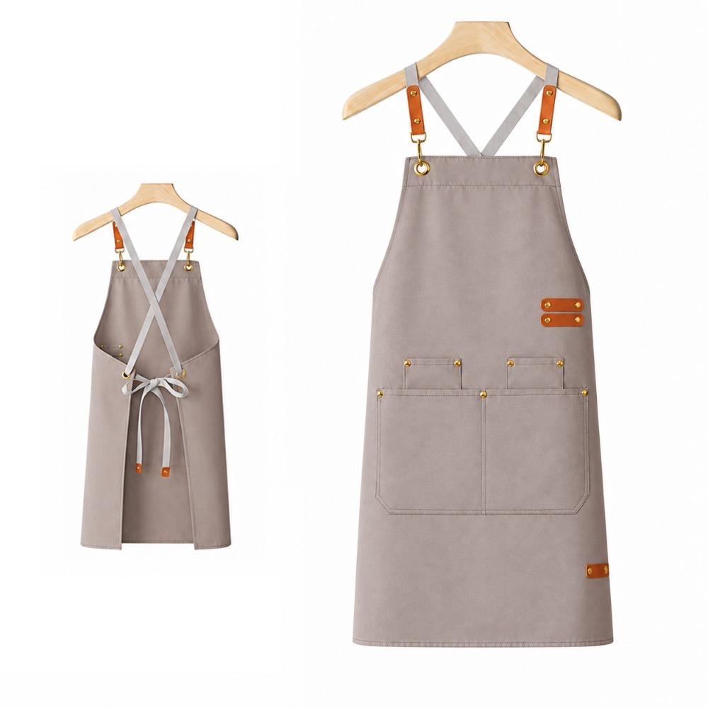 Water Resistant Work Apron Adjustable Straps Restaurant Apron Gifts Cooking Apron Restaurant Work
