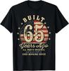 Built 65 Years Ago Funny 65th Birthday USA Flag Gift Unisex T-Shirt
