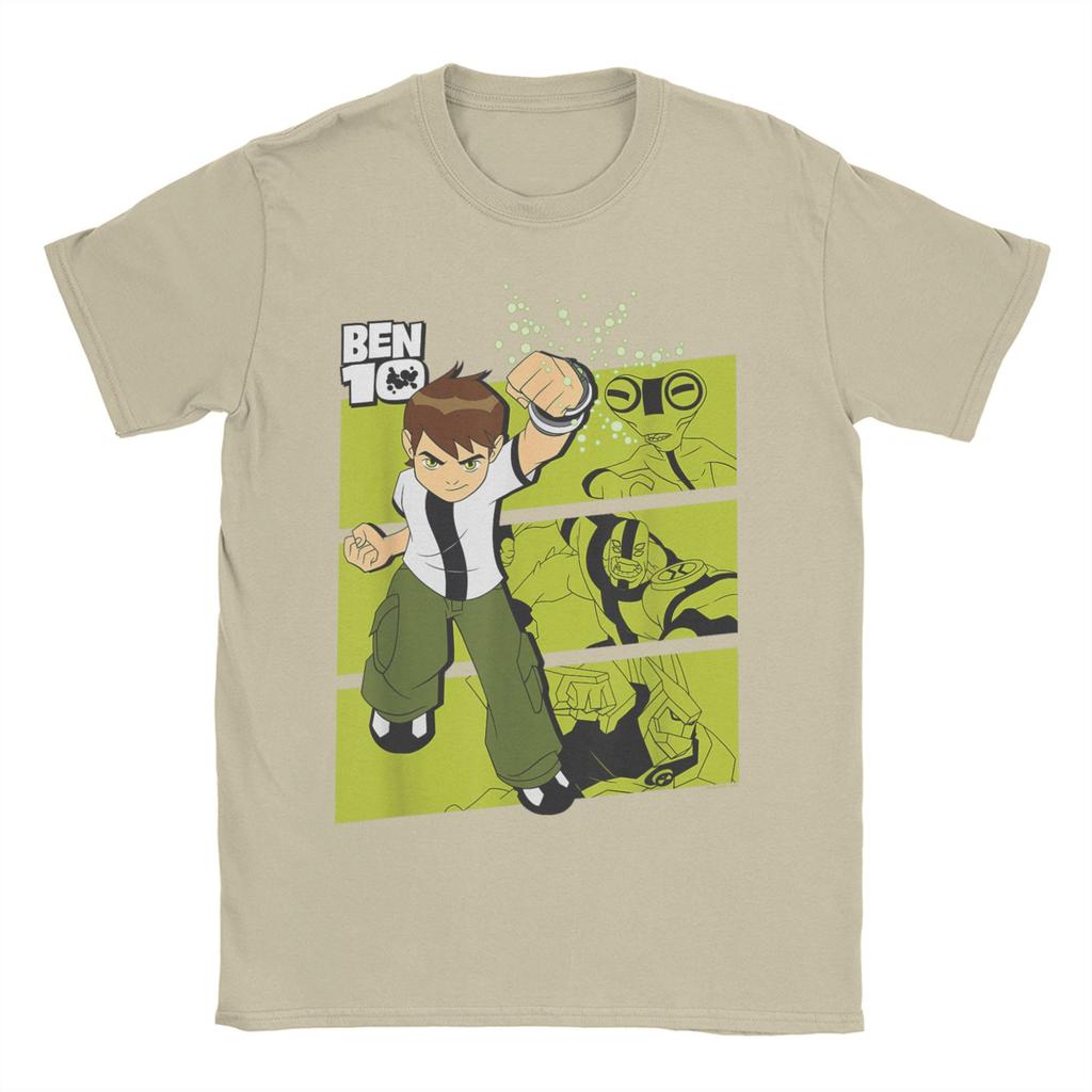 Ben Alien anime T Shirt Summer Hip Hop TShirts Unisex Cotton ONeck Plus Size Clothes Short Sleeves Vintage Tshirt