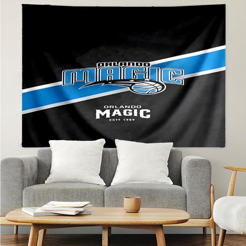 Basketball Orlando Logo Quick-Dry Tapestry Hanging for Bedroom,Livingroom, Playroom,Decor Art Room Wall Tapestry Holiday and Birthday Gifts