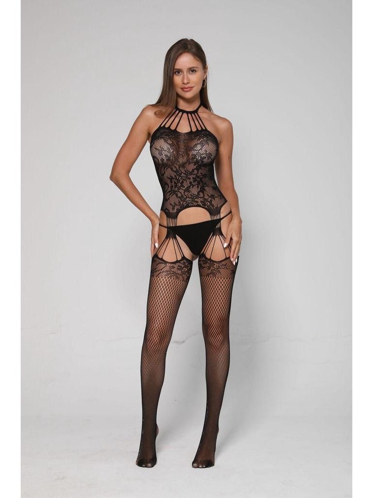 Women's Black Fishnet Short Socks - Trendy Japanese College Style, Dark Sexy Hollow Design, JK Sweet and Cool.