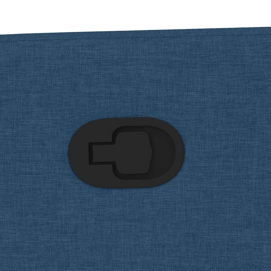 Massage Chair Blue Fabric