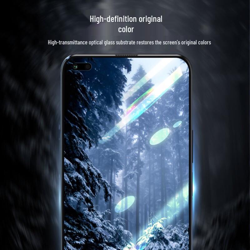 Langke Vollbild-Schutzfolie aus gehärtetem Glas für Huawei P50/P50E