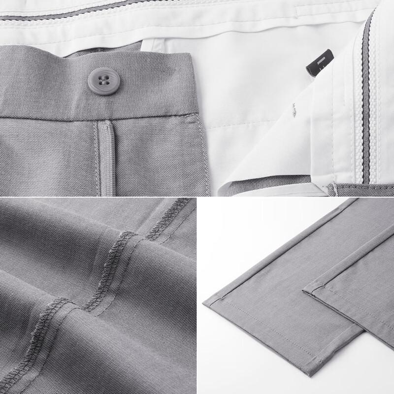 Shanshan Men's Straight-Leg Linen Silk Blend Lightweight Casual Pants