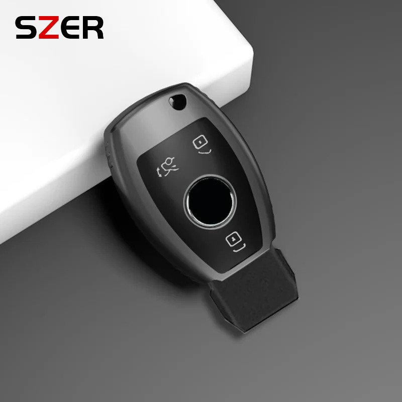 TPU Car Remote Key Case Cover Shell for Mercedes Benz A B C E GL S GLA GLK CLS Class AMG W204 W205 W212 W463 W176 Accessories