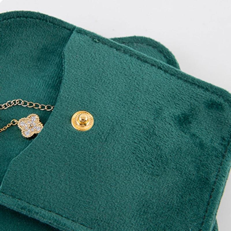 Elegant Flannel Bag for Jewelry Storage Perfect Gift Packaging Bags for Rings Bangles Bracelets Necklaces and Earrings