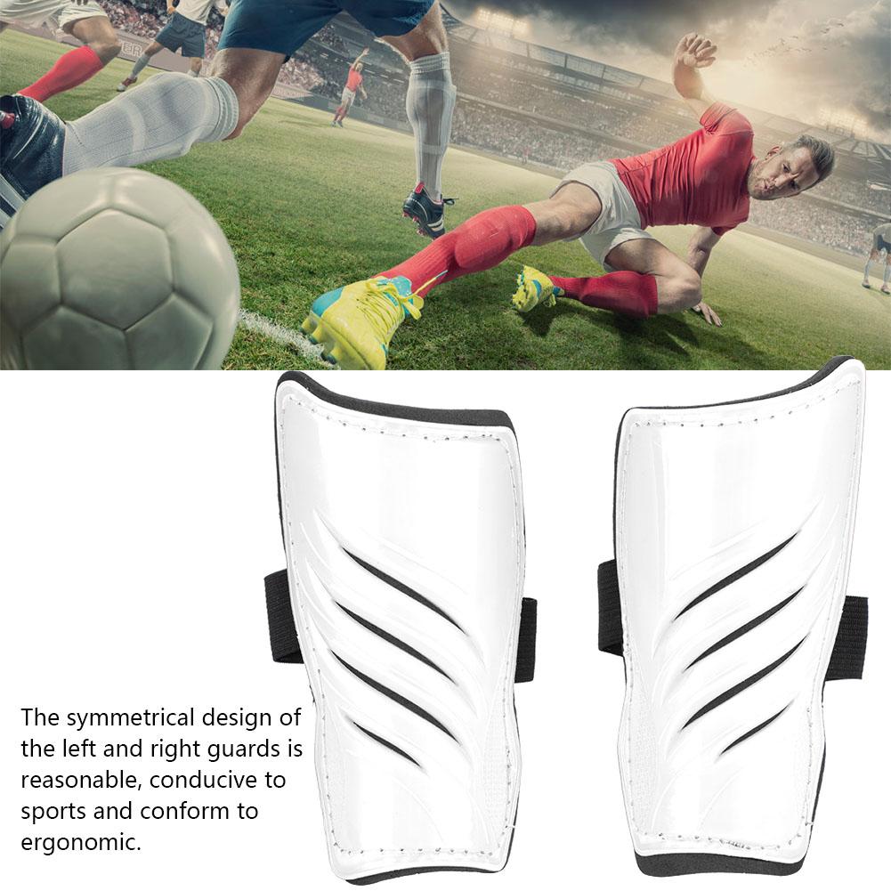 1 Pair Child Foot Sports Shinguards Kids Soccer Shin Guards Legs Protector Red