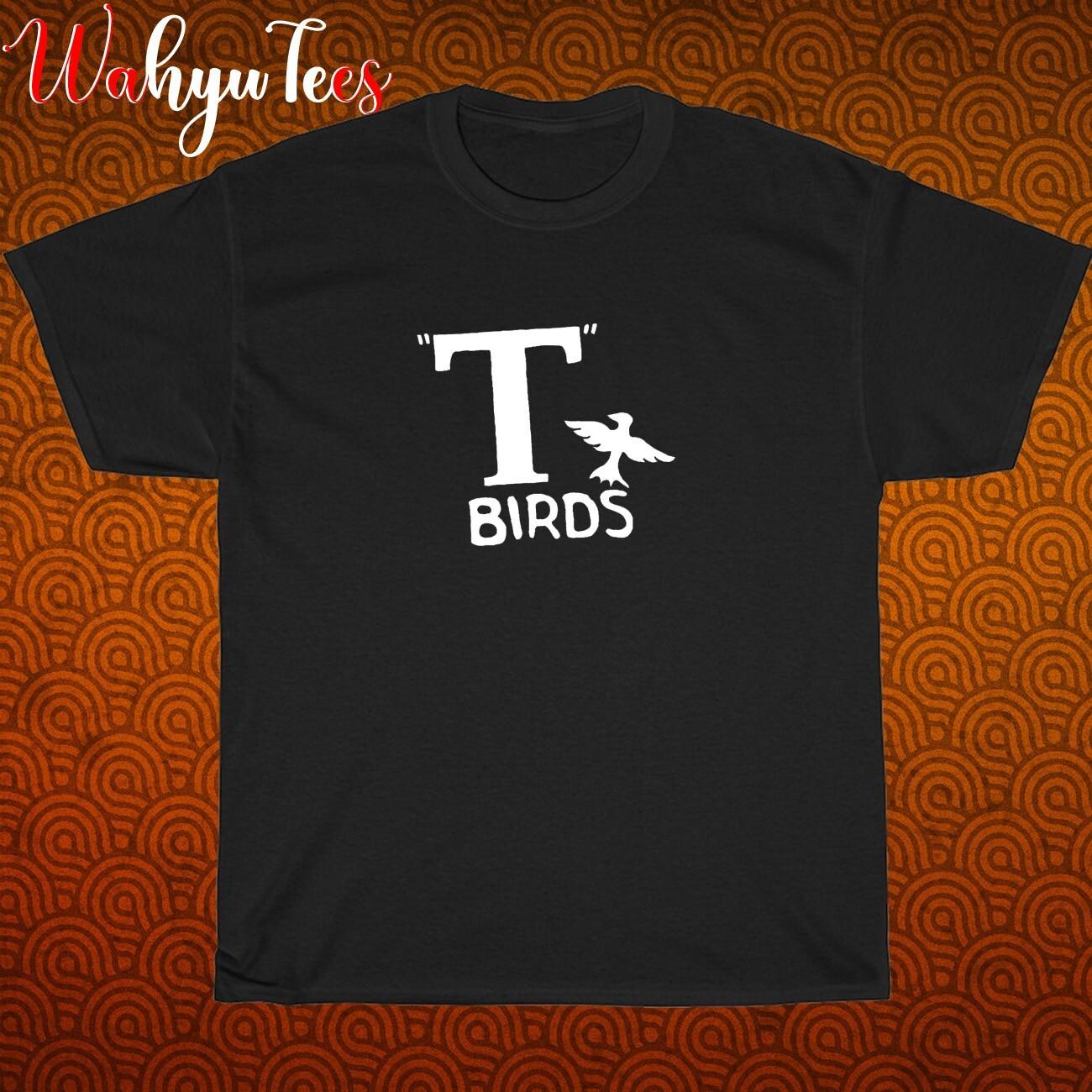 New T Birds Grease Movie Logo Black/Grey/Navy/White Size S-5XL Unisex T-Shirt XXL