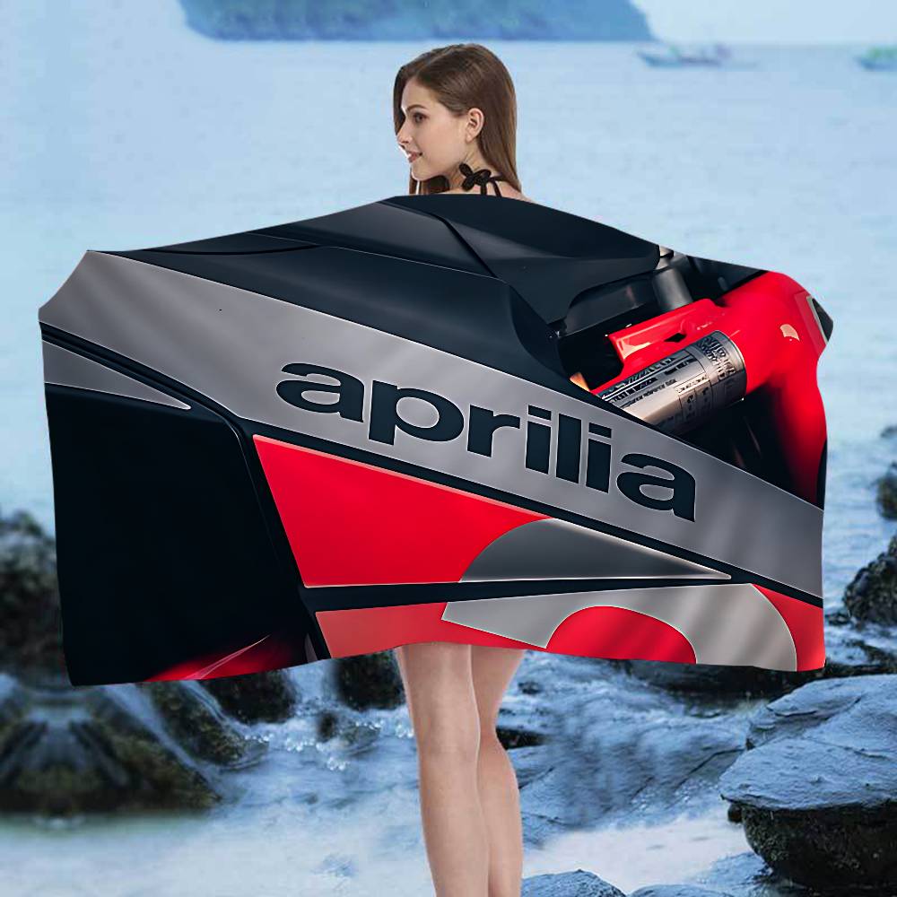 A-ApriliaS Motorcycles Microfiber Beach Towel Absorbent Quick Dry Soft Yoga Swimming Resort Mountain Climbing Towel