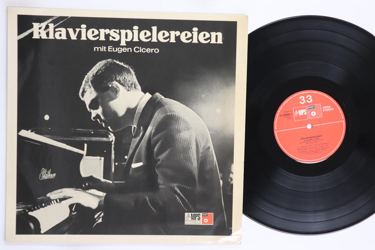 

LP Record EUGEN CICERO Klavierspielereien 21206831 MPS Germany Jazz Used