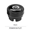 Car Cigarette Lighter Dust Plug Protection Cover Accessories For Mazda 3 6 GH B CX5 2 CX3 CX9 MX5 RX8 Axela Demio Atenza MS GJIK