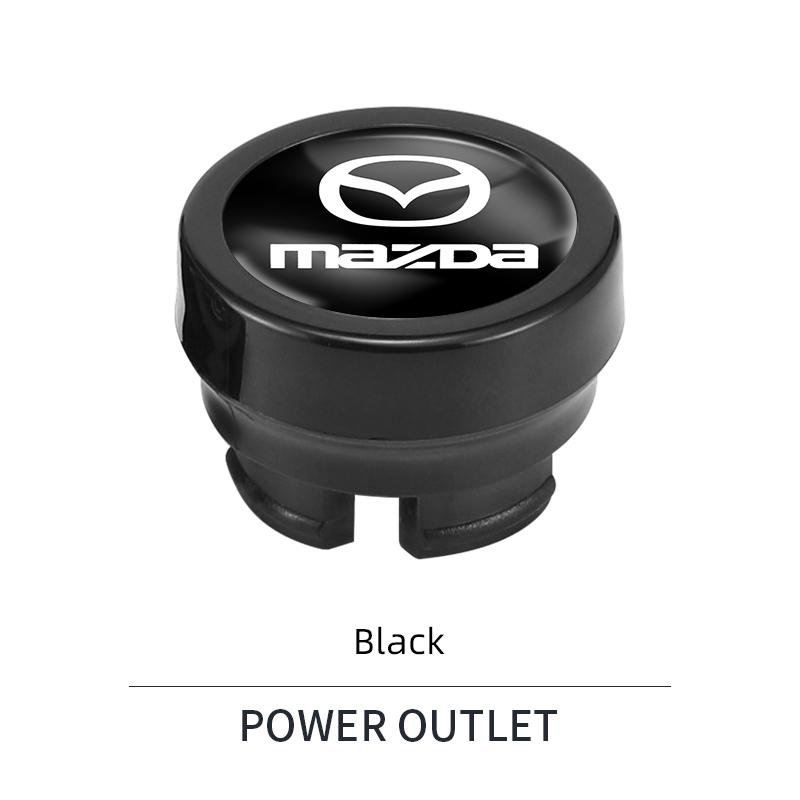 

Automotive ignition device protective plug decorative cover accessories For Mazda 3 6 CX5 2 CX3 CX9 MX5 RX8 Axela Demio Atenza чёрный