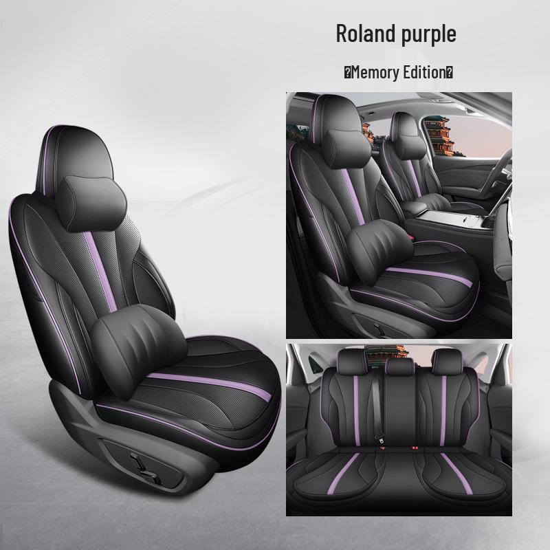 New Model Universal Full-Leather Car Seat Cushion Set for Xingrui L - Fits Five-Seaters, Suitable for All Seasons