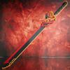 Samurai Sword Building Blocks Anime Ninja Weapon Model Assembly Bricks Boys Toy Idea Desktop Decoration Children Birthday Gifts