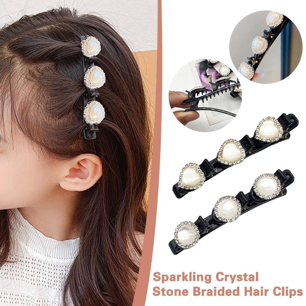 

Головные уборы Резинки для волос Стразы Заколки для волос Сверкающий хрусталь Заколка для утконоса Заколка для волос Плетеные заколки