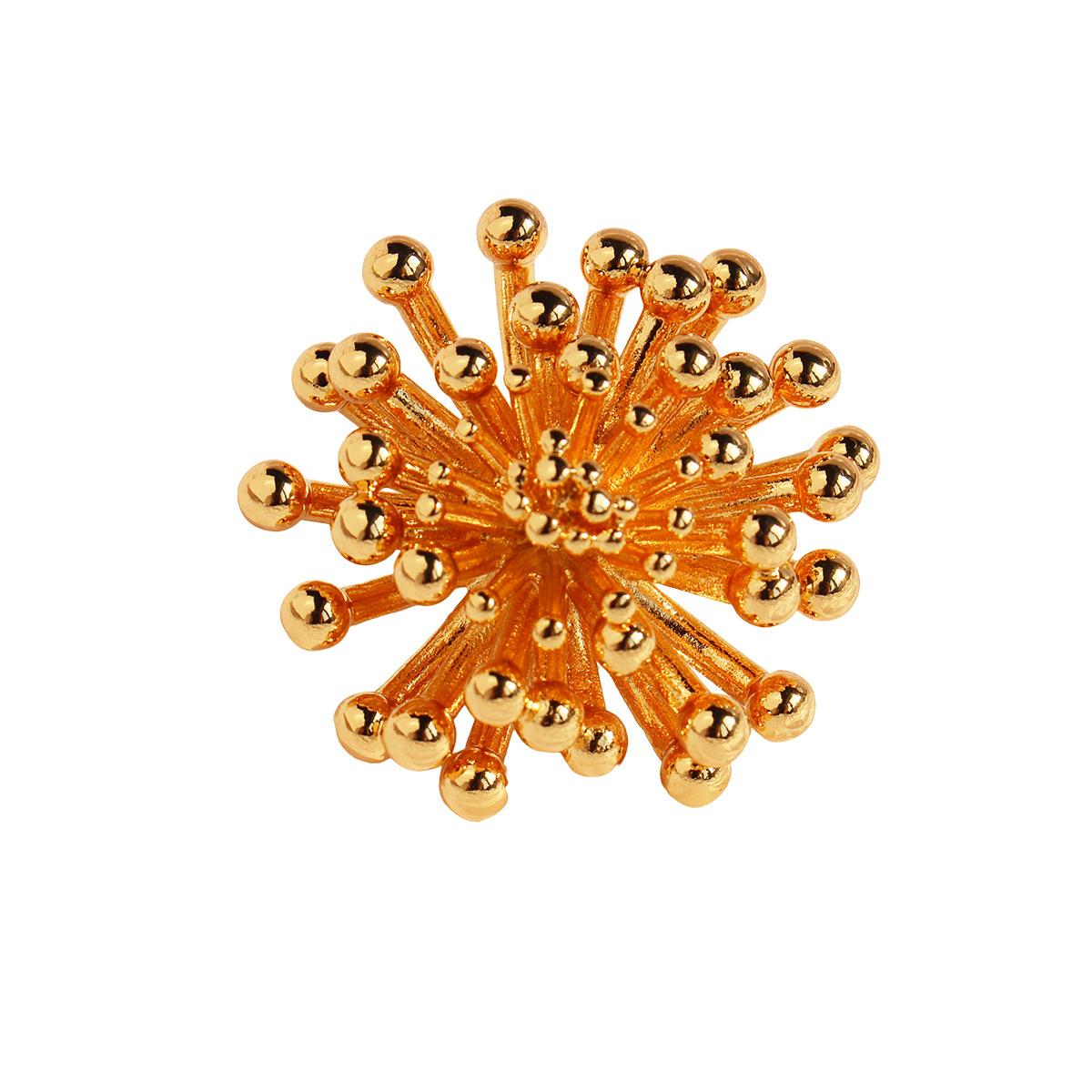 

Корейский блогер Fever Same Fireworks Брошь Корсаж Женский Нишевый Дизайн Многослойный Цветочный Значок Аксессуары 140