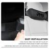 Nappa Leather Car Headrest Neck Support Pillow with Cloud Cotton Fill For Jeep Compass Renegade Cherokee Wrangler JK Patriot