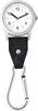 Fieldwork Analog Pocket Watch Keychain Glows In the Dark Japanese Movement Luminous Easy To Read Cute Carabiner Simple Business Commuting School Luigi