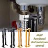 Four-claw Hexagon Kitchen Sink Wrench Heavy Duty Sink Installation Wrench  Plumbing Repair