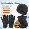 Men's Outdoor Windproof Fleece-Lined Thermal Set