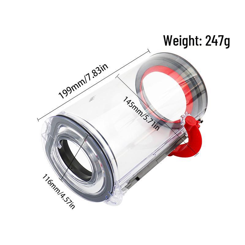 Kompatibler Dyson Staubsauger Staubbehälter Dichtungsring für V6, V7, V8, V10, V11.