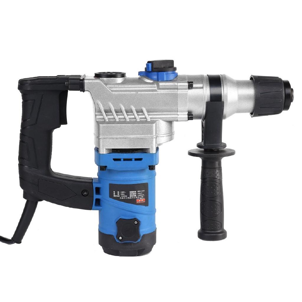 

Электрический молоток для сноса, 2000 Вт, 220 В, долота, вращающийся на 360° ударный электрический молоток, электроинструмент